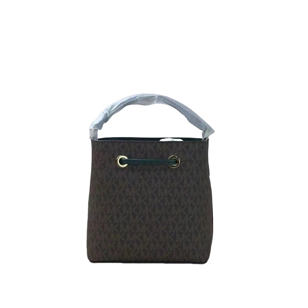 Michael Kors 35T0GU2C0B Suri Small Bucket Crossbody Handbag Racing Green